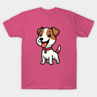 Jack Russell Terrier cartoon puppy T-Shirt